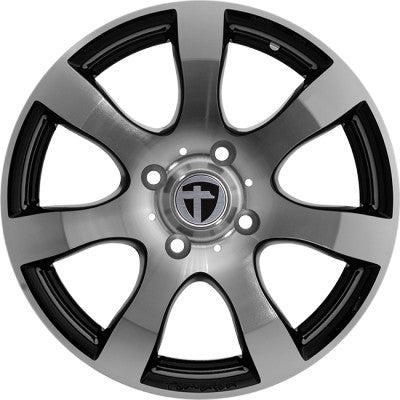 Tomason TN3F black polished Alufelge 6.5x16 Zoll ET50 LK 5x120 ML65.1 – Bild 2