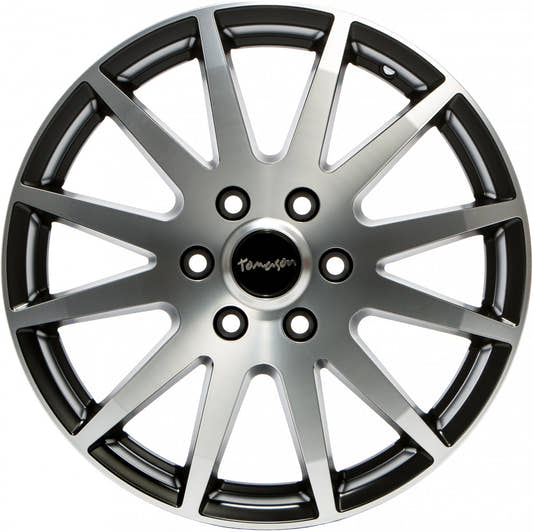 Tomason TN1F black matt polished Alufelge – Bild 2