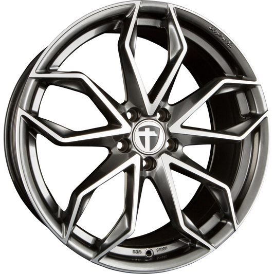 Tomason TN22 Dark Hyperblack Polished Alufelge 8.5x20 Zoll ET45 LK 5x112 ML72.6 – Bild 2