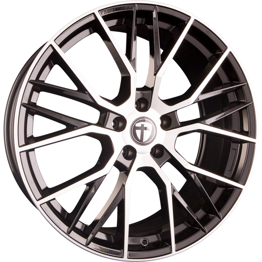 Tomason TN23 Black Diamond Polished Alufelge 8.5x19 Zoll ET35 LK 5x120 ML64.1 – Bild 2