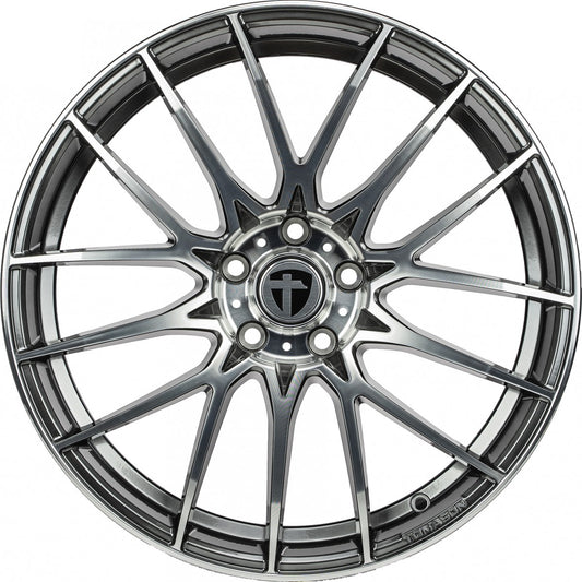Tomason TN26 Light dark hyperblack polished Alufelge 8.5x19 Zoll ET45 LK 5x114.3 ML72.6 – Bild 2