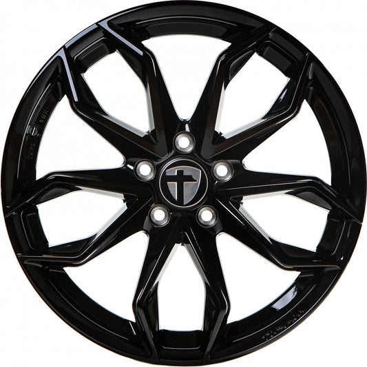 Tomason TN22 black painted Alufelge 8x18 Zoll ET48 LK 5x112 ML72.6 – Bild 2