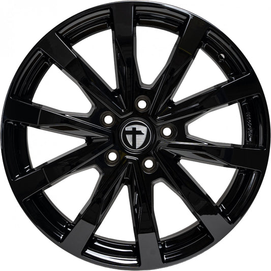 Tomason TN28 black painted Alufelge 7.5x18 Zoll ET47 LK 5x112 ML66.5 – Bild 2