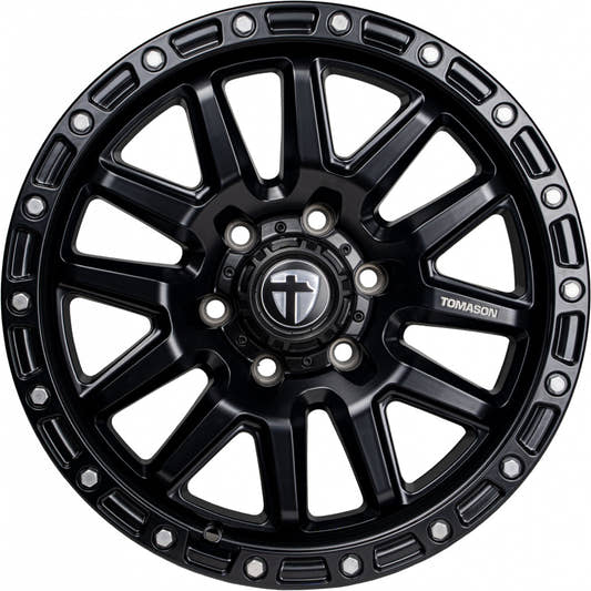 Tomason TN Offroad black Alufelge 9x20 Zoll ET18 LK 6x139.7 ML106 – Bild 2