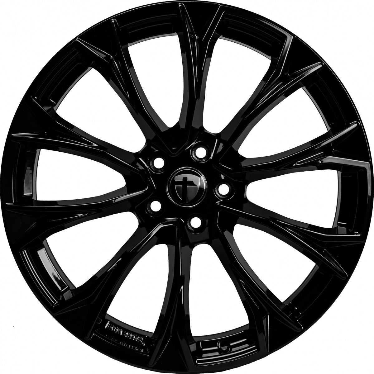 Tomason AR3 black painted Alufelge 8.5x20 Zoll ET30 LK 5x112 ML66.6 – Bild 2