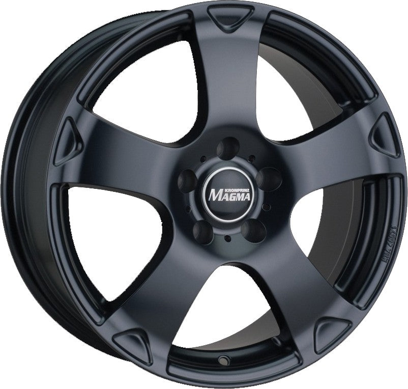 Magma Seismo mattschwarz-lackiert Alufelge 7x15 Zoll ET40 LK 4x108 ML63.4