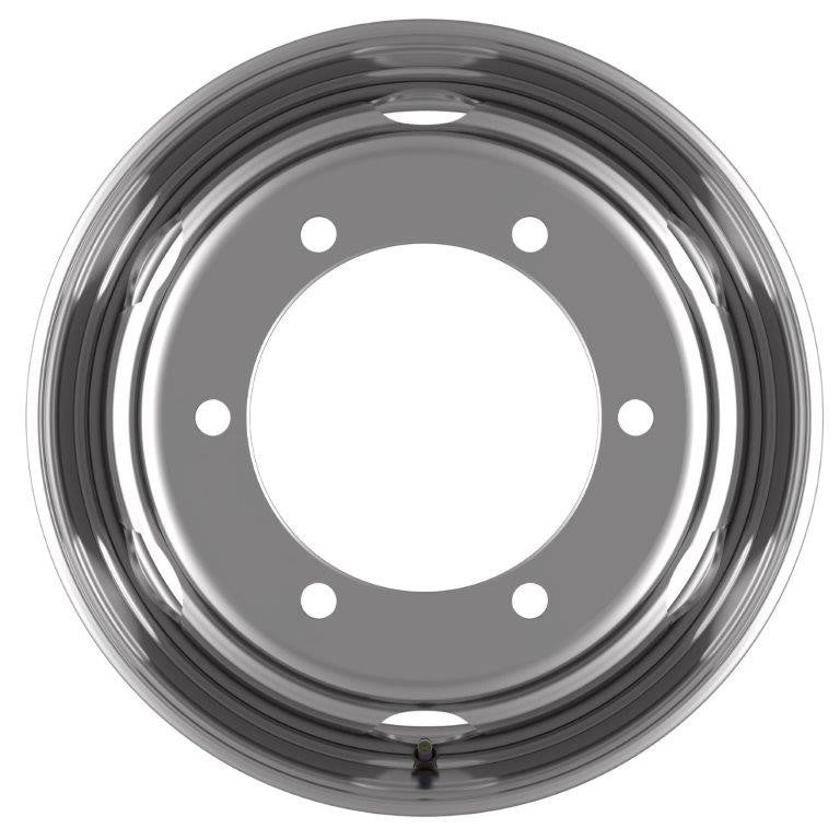 Accuride Stahlfelge 6.75x17.5 Zoll 6/245/202 ET127,7 35037 M18 MZ Silber – Bild 2
