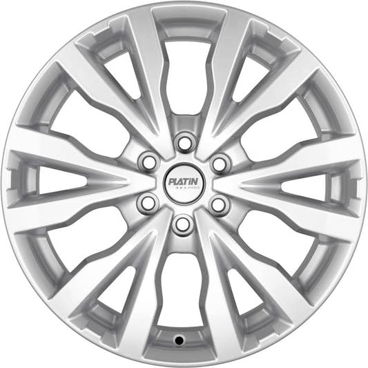Platin P86 silver Alufelge 6.5x17 Zoll ET54 LK 6x130 ML84.1 – Bild 2