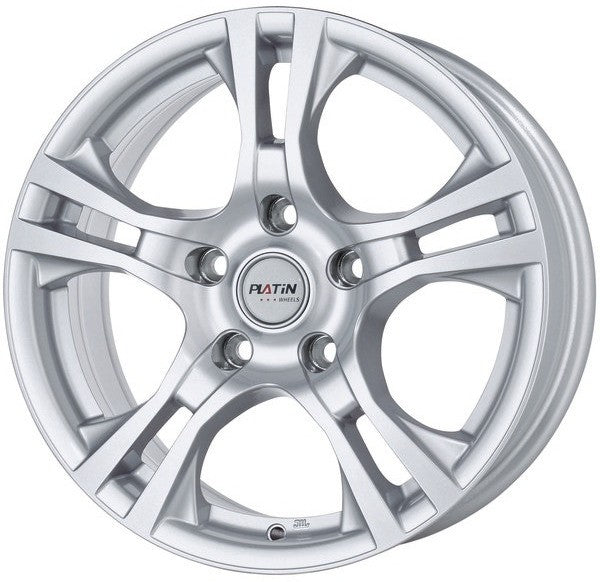 Platin P53 silber Alufelge 6.5x16 Zoll ET48 LK 5x112 ML66.5
