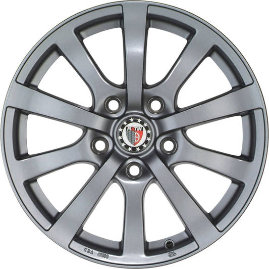 Platin P58 grey Alufelge 7x17 Zoll ET42 LK 5x108 ML72.6 – Bild 2