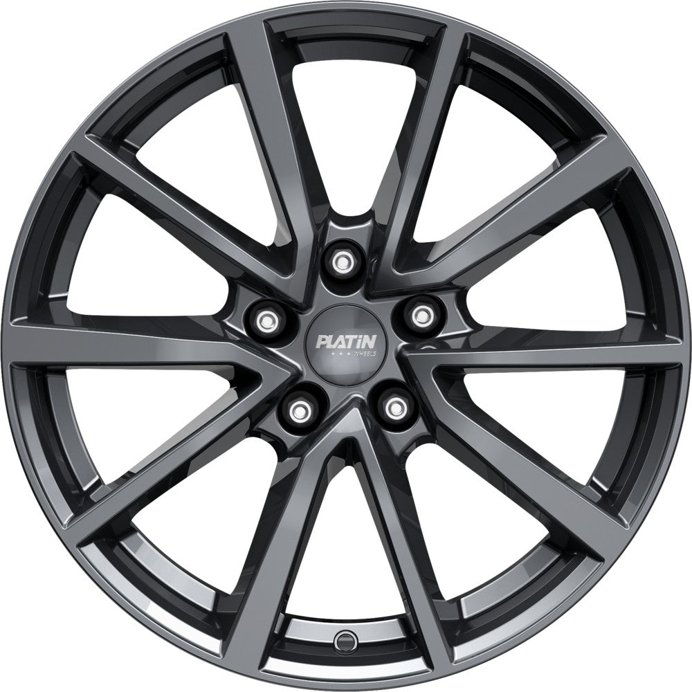 Platin P95 dark grey Alufelge – Bild 2
