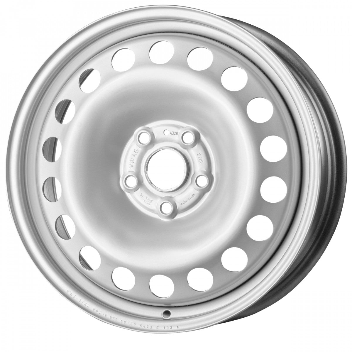 MWD 17041 Stahlfelge 6.5x17 Zoll ET49 LK 5x112 ML57