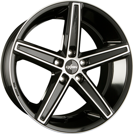 Oxigin OX18 Concave Black Full Polish (BFP) Alufelge 9x21 Zoll ET45 LK 5x112 ML66.6 – Bild 2