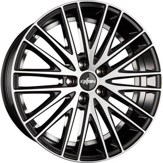 Oxigin OX19 Oxspoke Black Full Polish mit Hinterdrehung (BFPHD) Alufelge 8.5x20 Zoll ET42 LK 5x114.3 ML72.6 – Bild 2