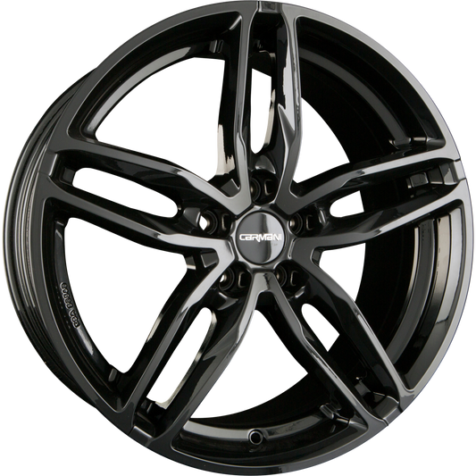 Carmani CA13 Twinmax Black (B) Alufelge 8x18 Zoll ET35 LK 5x114.3 ML72.6 – Bild 2