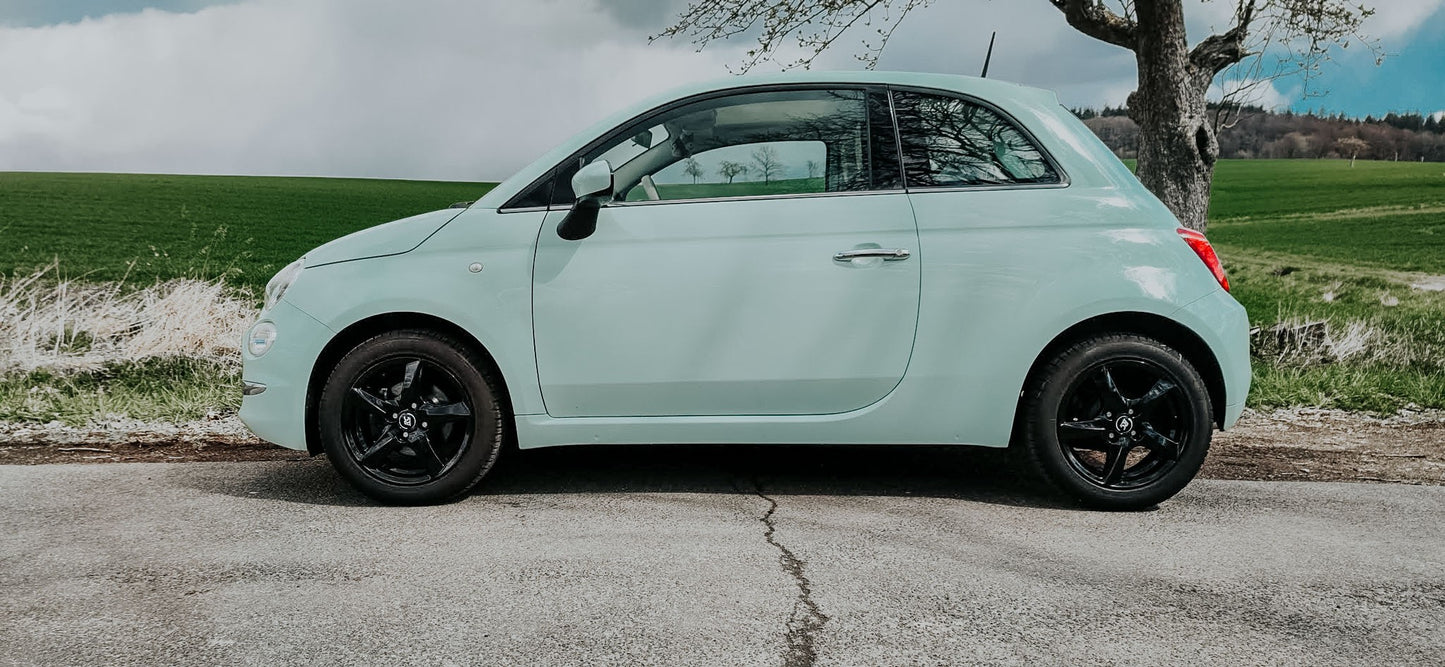 RC-Design RC30 schwarz lackiert Alufelge 6.5x16 Zoll ET45 LK 5x114.3 ML72.6 – Bild 3