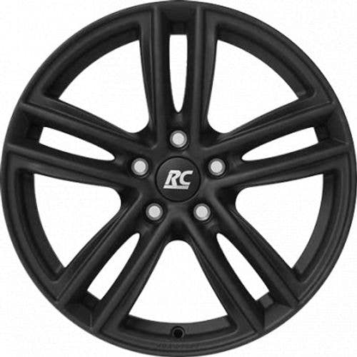 RC-Design RC27 schwarz-matt lackiert Alufelge 7x18 Zoll ET46 LK 5x112 ML66.6 – Bild 2