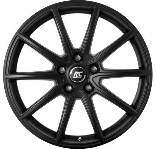RC-Design RC32 satin-black lackiert Alufelge 8x18 Zoll ET40 LK 5x115 ML70.2 – Bild 2