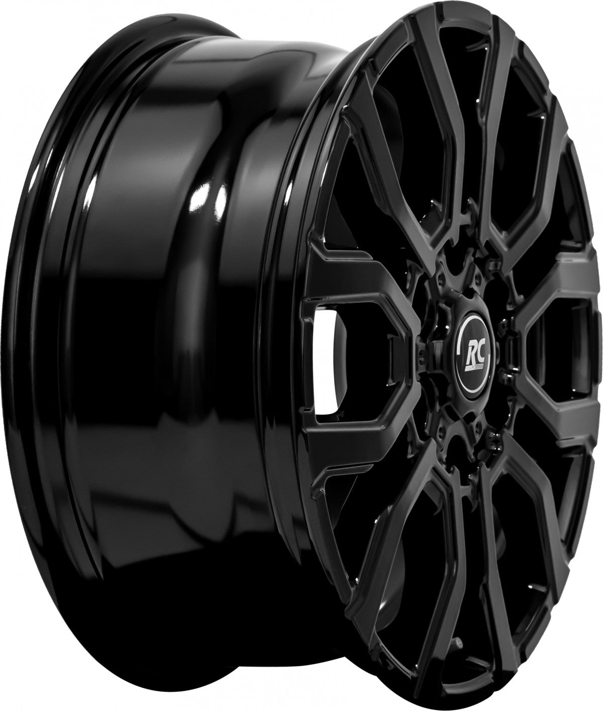 RC-Design RC35 schwarz lackiert Alufelge 6.5x17 Zoll ET50 LK 6x120 ML74.6 – Bild 8