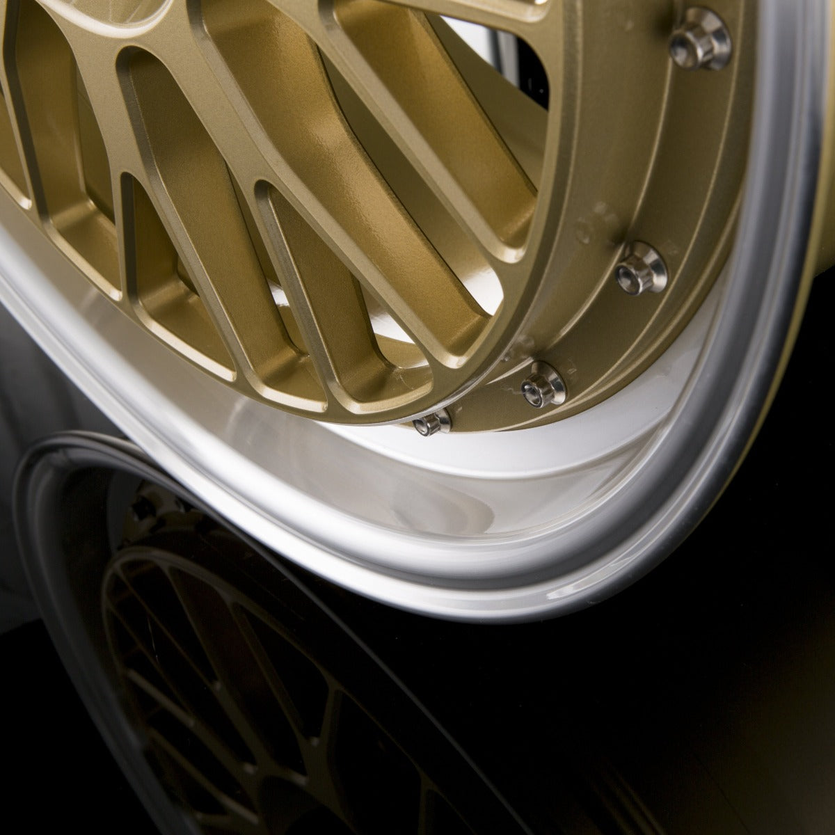 Mbdesign LV1 Gold Glänzend Poliert Alufelge 9x20 Zoll ET20 LK 5x112 ML66.6 – Bild 4