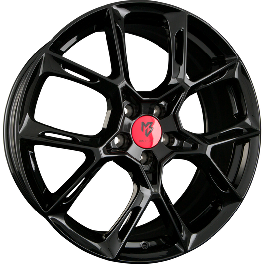 Mbdesign KX1 Glanzschwarz Alufelge 8.5x20 Zoll ET50 LK 5x112 ML75 – Bild 2