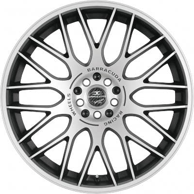 Barracuda Karizzma mattblack-polished 8x18 ET38 - LK5/110 ML72.6