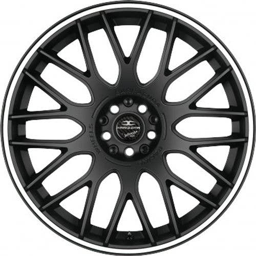 Barracuda Karizzma mattblack PureSports / Color Trim weiss Alufelge 8.5x19 Zoll ET32 LK 5x100 ML73.1 – Bild 2