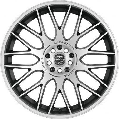 Barracuda Karizzma mattblack-polished - DS10 Alufelge 8.5x19 Zoll ET28 LK 5x110 ML72.6 – Bild 2
