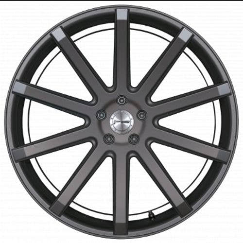 Corspeed Deville gunmetal / Undercut Color Trim weiss - DS10 Alufelge 10.5x20 Zoll ET30 LK 5x112 ML73.1 – Bild 2
