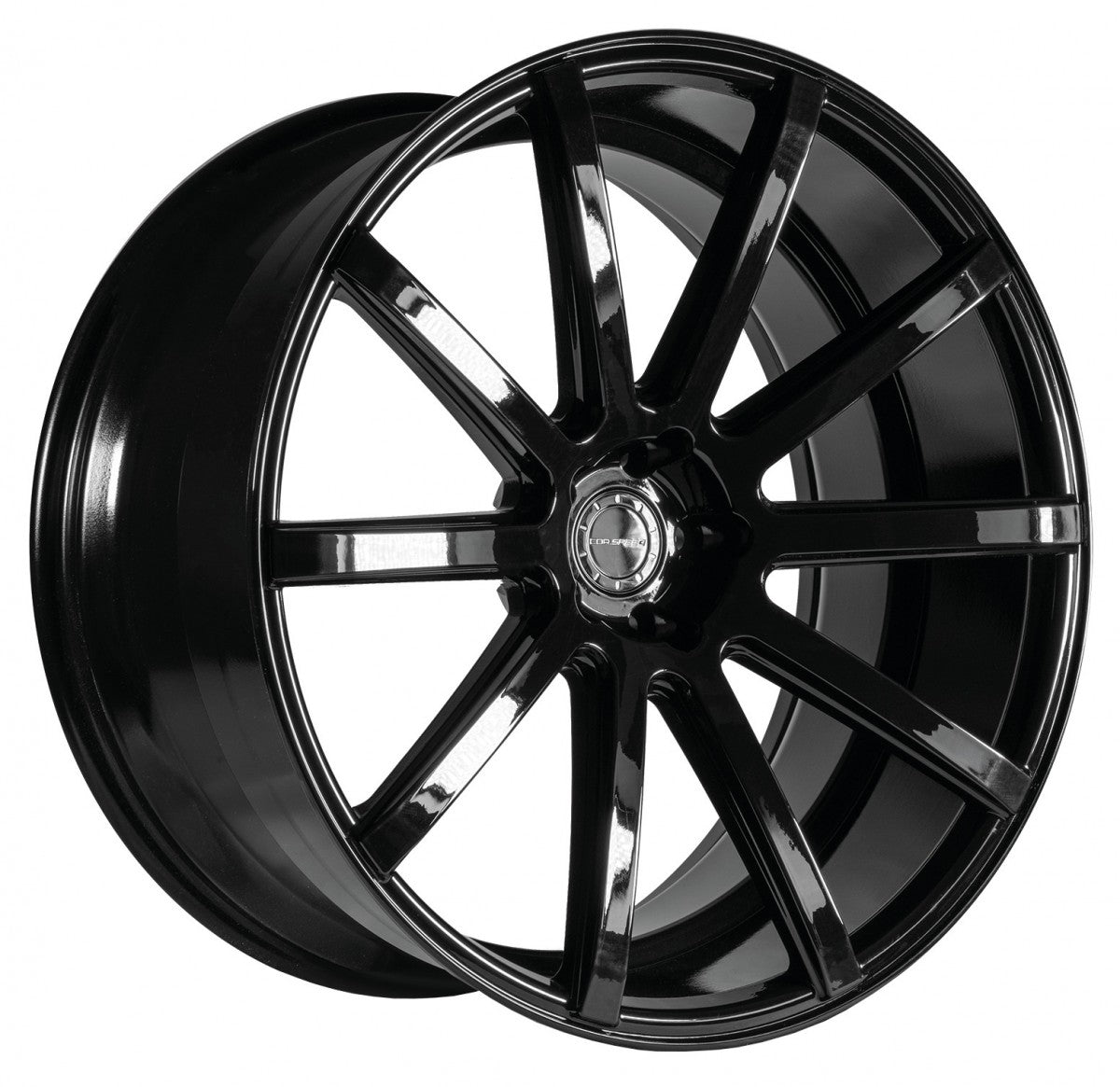Corspeed Deville higloss-black 10.5x22 ET40 - LK5/120 ML74.1 – Bild 3