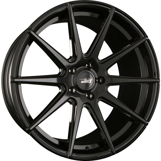 Elegance E1 Concave Highgloss Black Alufelge 9.5x19 Zoll ET25 LK 5x120 ML72.6 – Bild 2