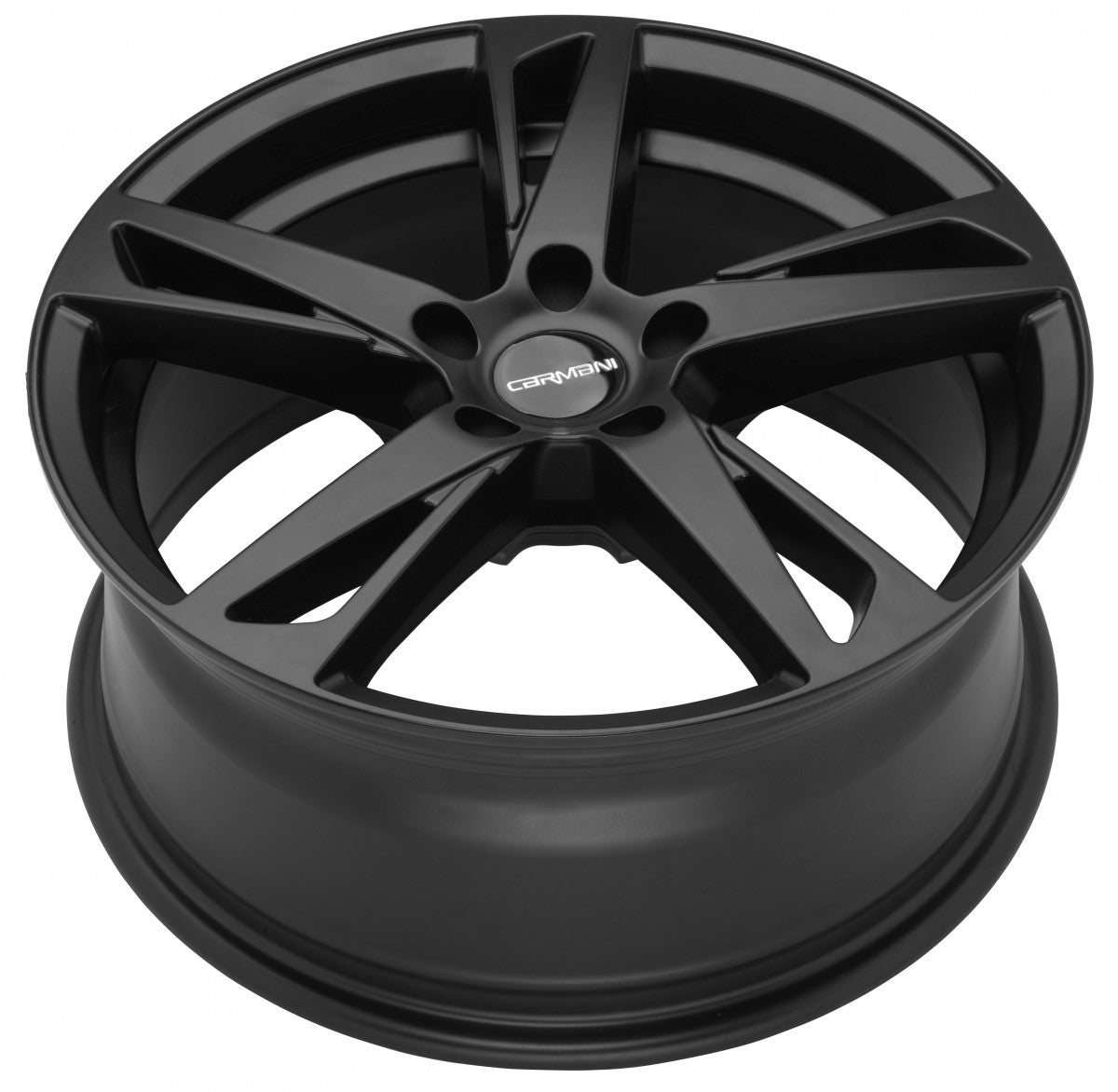 Carmani 16 Anton black matt 6.5x16 ET38 - LK5/114.3 ML72.6