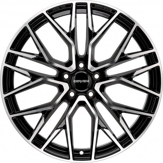 Carmani 20 Ludwig black polish 6.5x16 ET44 - LK5/112 ML66.6