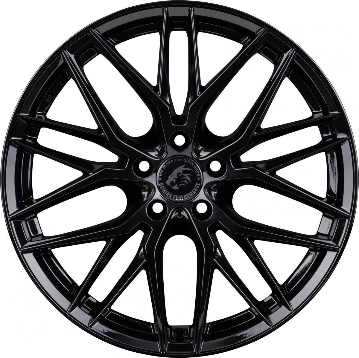 Damina Performance DM08 black Alufelge – Bild 2