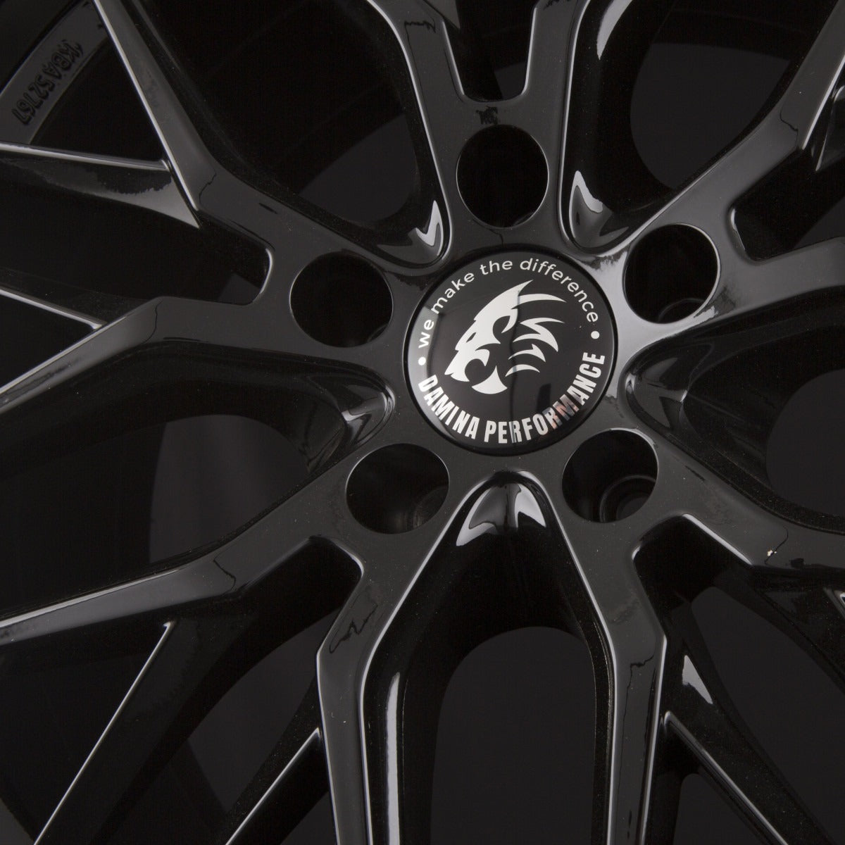 Damina Performance DM08 black Alufelge 8.5x19 Zoll ET35 LK 5x112 ML66.6 – Bild 7
