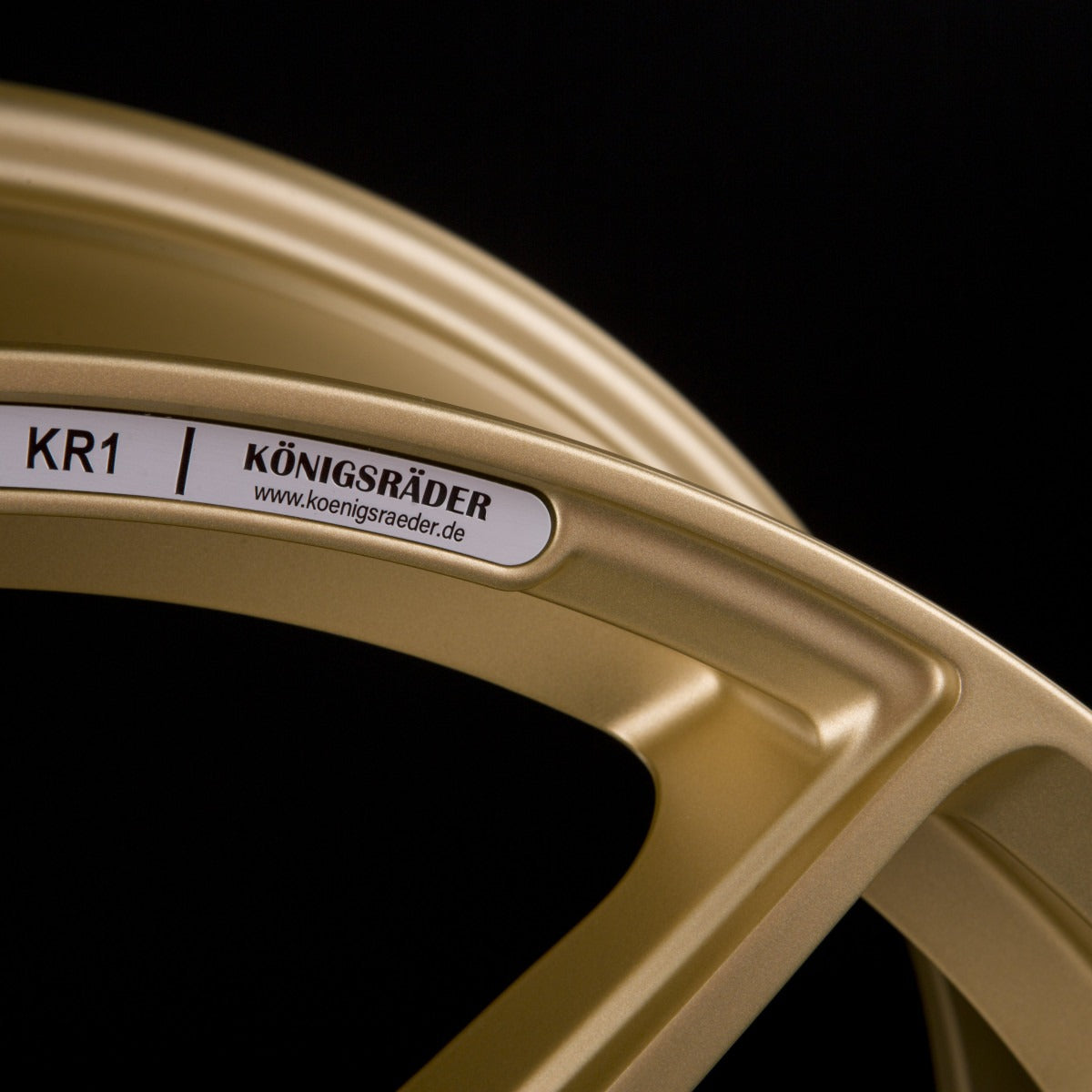 Königsräder KR1 Gold Matt Alufelge 8x18 Zoll ET45 LK 5x114.3 ML72.6 – Bild 5