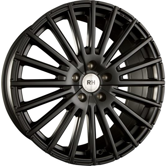 RH Alurad WM Rad Racing Schwarz Alufelge 10x20 Zoll ET40 LK 5x114.3 ML72.6 – Bild 2