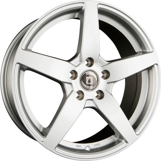 Diewe Inverno ARGENTO - Silber Alufelge 7.5x17 Zoll ET29 LK 5x112 ML66.6 – Bild 2