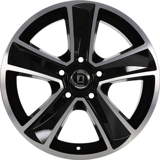 Arcasting Mammut nero machined 7x16 ET45 - LK5/120 ML65.1