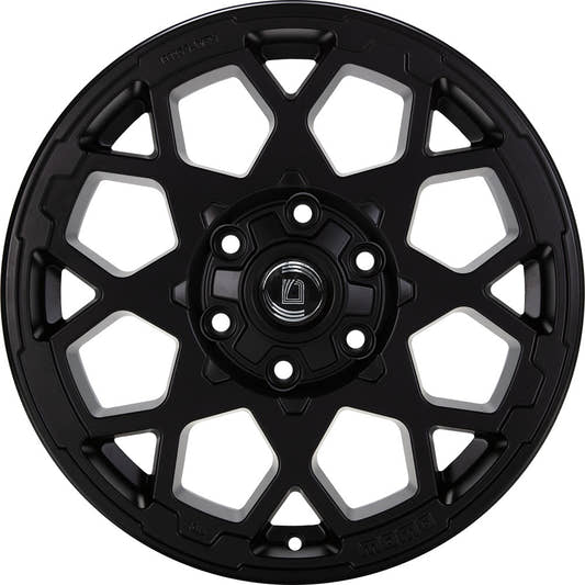 Diewe Heavy Duty Black Matt Alufelge 8.5x18 Zoll ET48 LK 6x139.7 ML93.1 – Bild 2