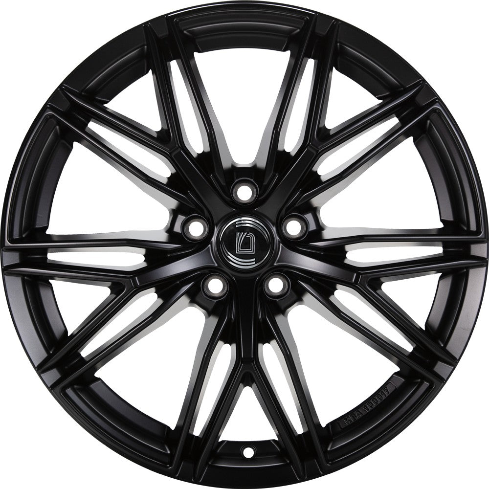 Diewe Wheels Predator NERO - Schwarz Matt Alufelge 8x19 Zoll ET25 LK 5x112 ML66.6 – Bild 2