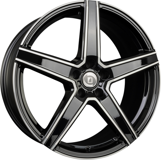 Diewe Dominar black diamond Alufelge 8x20 Zoll ET45 LK 5x112 ML66.6 – Bild 2