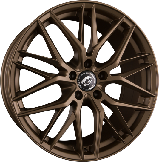 Damina Performance DM08 Bronze Matt Alufelge 8.5x20 Zoll ET45 LK 5x112 ML66.6 – Bild 2