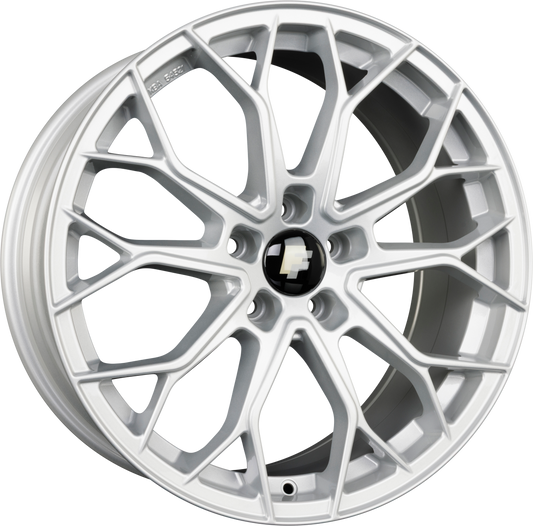 FF-Wheels FF01 Silver Painted Alufelge 8.5x20 Zoll ET30 LK 5x112 ML66.6 – Bild 2