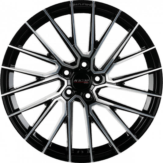 Arceo Wheels ASW02 black diamond Alufelge 8.5x19 Zoll ET35 LK 5x112 ML73.1 – Bild 2