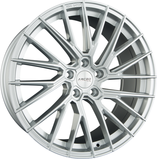 Arceo Wheels ASW-02 Silver Alufelge 8.5x19 Zoll ET35 LK 5x112 ML73.1 – Bild 2