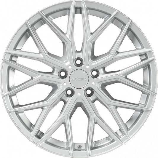 Arceo Wheels Valencia white silver Alufelge 8.5x19 Zoll ET38 LK 5x112 ML73.1 – Bild 2