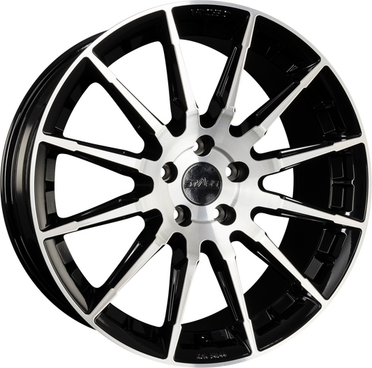 Arceo Wheels ASW-03 Black Diamond Alufelge 8x19 Zoll ET40 LK 5x108 ML73.1 – Bild 2
