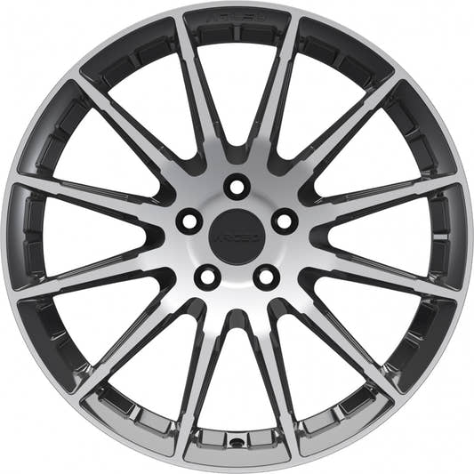 Arceo Wheels ASW03 titan diamond Alufelge 8x19 Zoll ET30 LK 5x112 ML73.1 – Bild 2