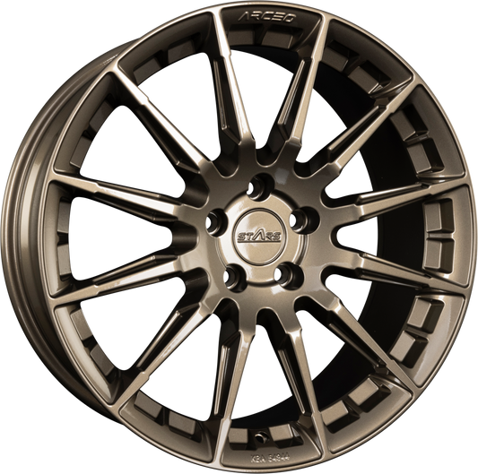 Arceo Wheels ASW-03 Glossy Bronze Alufelge 8x19 Zoll ET40 LK 5x112 ML73.1 – Bild 2